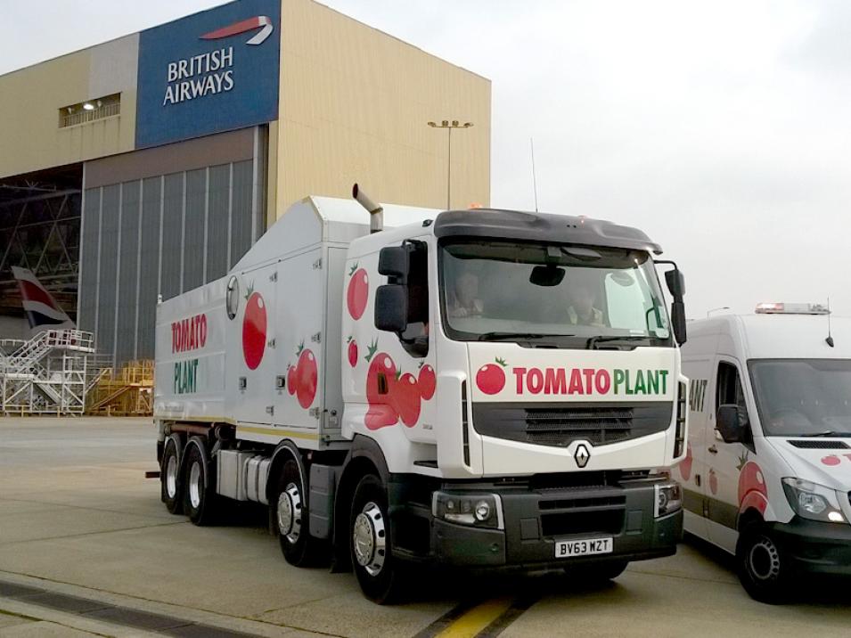 Tomato Plant | Tanker Division, 2000 gallon Eurovactor tanker | Iver, Buckinghamshire & London large 1