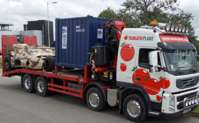 Tomato Plant Rigid Self Loading Truck
