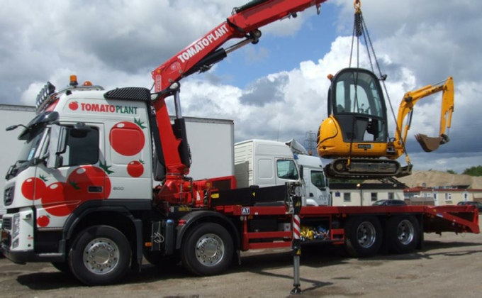 Tomato Plant Rigid Self Loading Truck