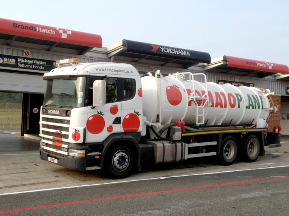 Tomato Plant | Tanker Division, 3000 gallon 3 axle tanker | Iver, Buckinghamshire & London large 3