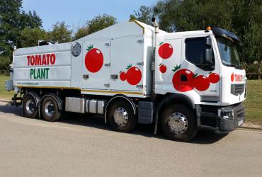 Tomato Plant | Tanker Division, 2000 gallon Eurovactor tanker | Iver, Buckinghamshire & London image 2