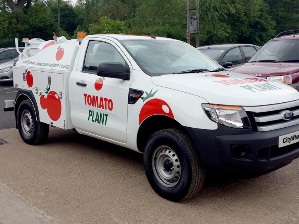 Tomato Plant | Tanker Division, 800 Litre Micro Combi | Iver, Buckinghamshire & London large 1