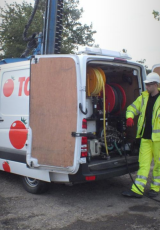 Tomato Plant Jetting Van Unit