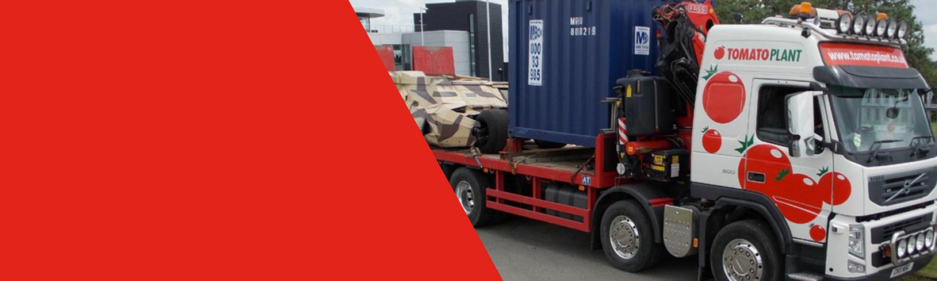 tomato plant self loading rigid truck
